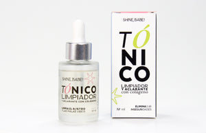 TÓNICO LIMPIADOR-ACLARANTE CON COLÁGEO